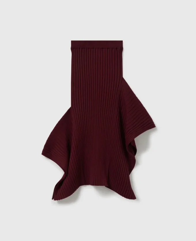 Knit Kick-Flare Midi Skirt Knit Kick-Flare Midi Skirt