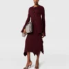 Knit Kick-Flare Midi Skirt Knit Kick-Flare Midi Skirt