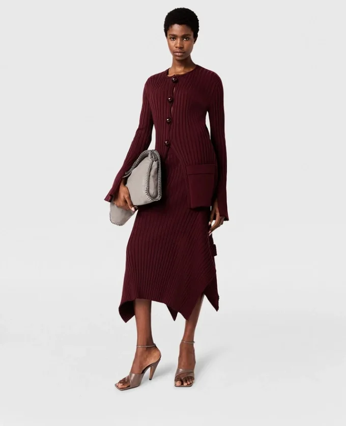 Knit Kick-Flare Midi Skirt Knit Kick-Flare Midi Skirt