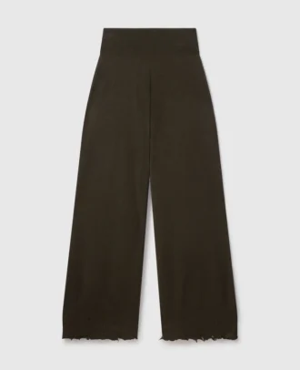 Knit Straight-Leg Pants