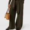 Knit Straight-Leg Pants Knit Straight-Leg Pants