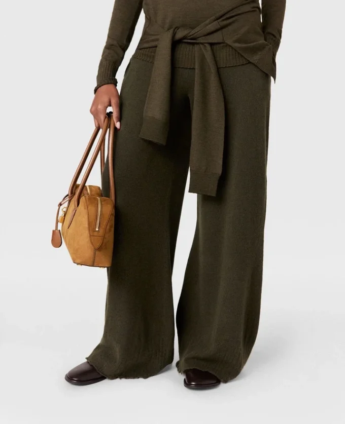 Knit Straight-Leg Pants Knit Straight-Leg Pants