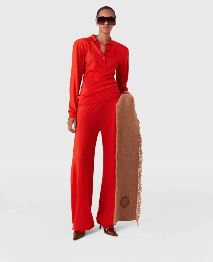 Knitted Straight-Leg Sweatpants Knitted Straight-Leg Sweatpants
