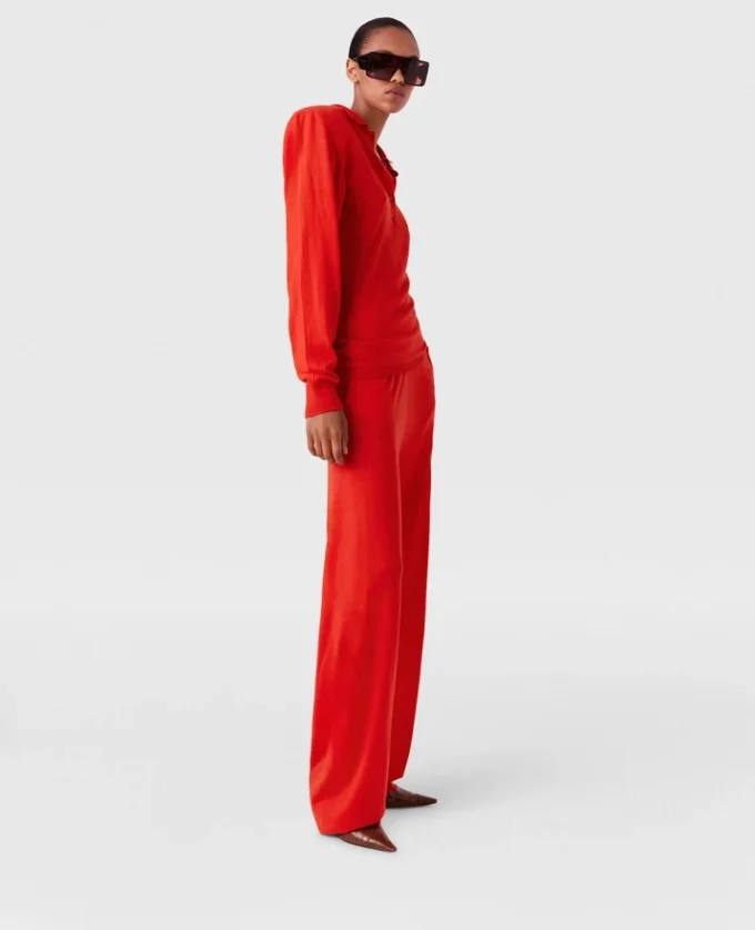 Knitted Straight-Leg Sweatpants Knitted Straight-Leg Sweatpants