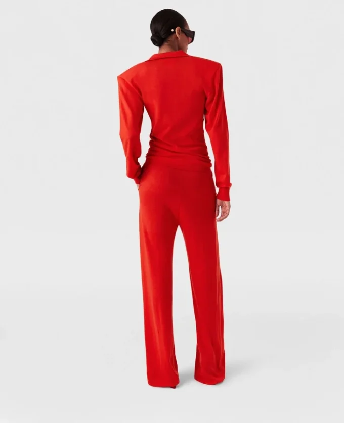 Knitted Straight-Leg Sweatpants Knitted Straight-Leg Sweatpants