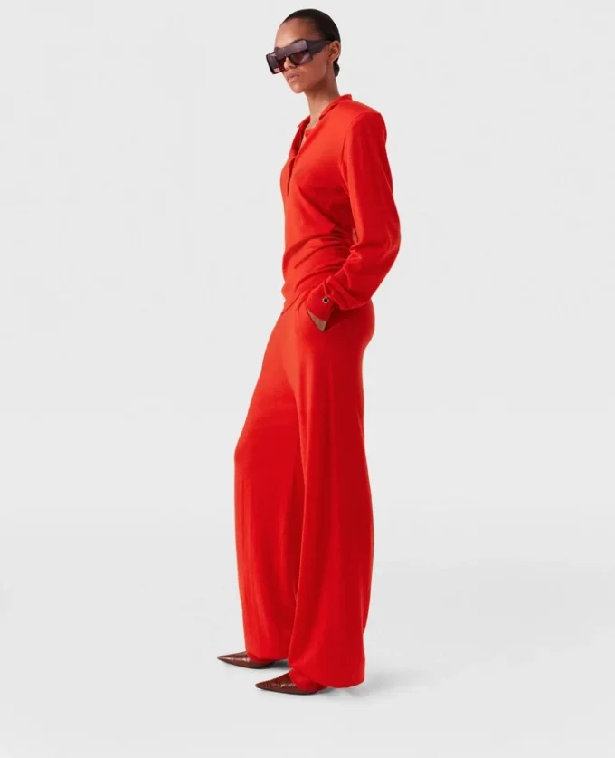 Knitted Straight-Leg Sweatpants Knitted Straight-Leg Sweatpants