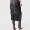 Knotted Asymmetric Leopard Midi Skirt Knotted Asymmetric Leopard Midi Skirt