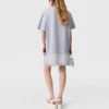 Lace-Insert Graphic T-Shirt Dress Lace-Insert Graphic T-Shirt Dress