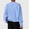 Lace Insert Long Sleeved Sweater Lace Insert Long Sleeved Sweater