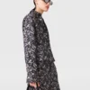 Lace Print Oversized Shirt Lace Print Oversized Shirt