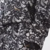 Lace Print Oversized Shirt Lace Print Oversized Shirt