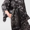 Lace Print Square Scarf Lace Print Square Scarf
