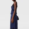 Lace-Trim Satin Top Lace-Trim Satin Top