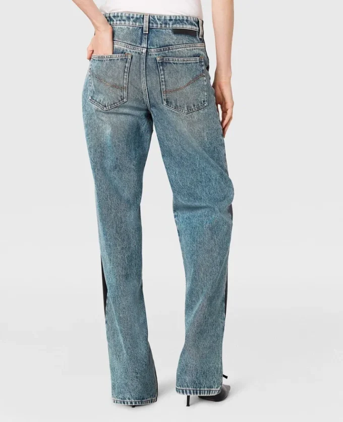 Lace-Up Vegan Chap Jeans Lace-Up Vegan Chap Jeans