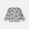 Ladybird Knitted Crewneck Cardigan Ladybird Knitted Crewneck Cardigan
