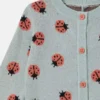 Ladybird Knitted Crewneck Cardigan Ladybird Knitted Crewneck Cardigan