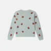 Ladybird Knitted Crewneck Cardigan Ladybird Knitted Crewneck Cardigan