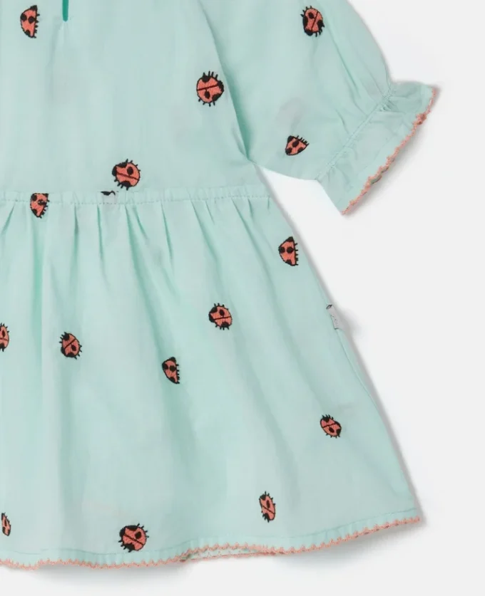 Ladybird Short Scalloped Sleeve Dress Ladybird Short Scalloped Sleeve Dress