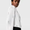 Lead-Free Crystal Embellished Oxford Shirt Lead-Free Crystal Embellished Oxford Shirt
