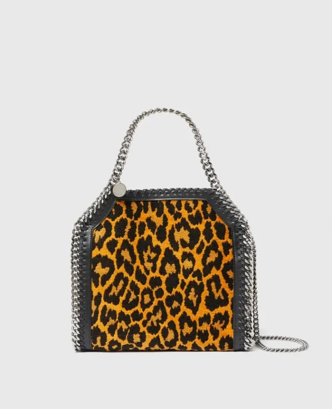 Leopard Falabella Mini Tote Bag Leopard Falabella Mini Tote Bag