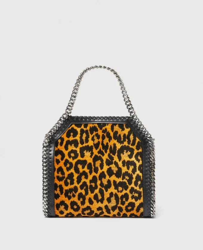 Leopard Falabella Mini Tote Bag Leopard Falabella Mini Tote Bag