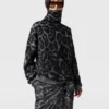 Leopard Jacquard Turtleneck Sweater Leopard Jacquard Turtleneck Sweater