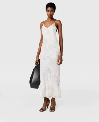 Leopard Pattern Sleeveless Midi Dress Leopard Pattern Sleeveless Midi Dress
