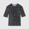 Leopard-Print Short-Sleeve T-Shirt Leopard-Print Short-Sleeve T-Shirt