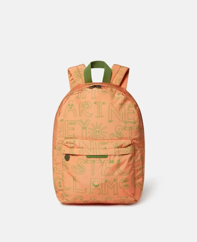 Lettering Print Backpack Lettering Print Backpack