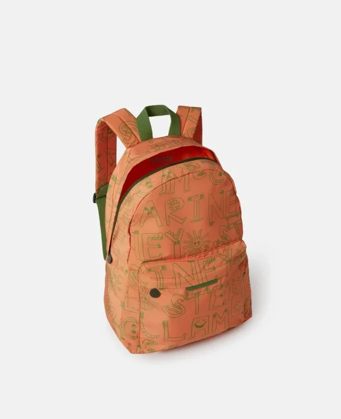 Lettering Print Backpack Lettering Print Backpack