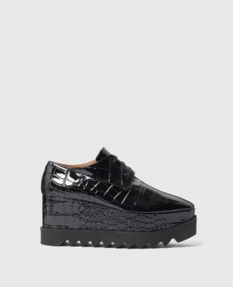 Limited-Edition Elyse Crocodile Platforms