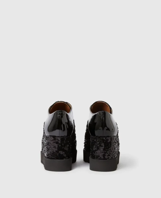 Limited Edition Elyse Monochrome Sequin Platforms Limited Edition Elyse Monochrome Sequin Platforms