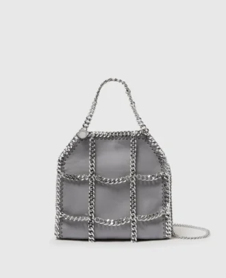 Limited-Edition Falabella Chain Cage Mini Tote Bag
