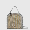 Limited-Edition Falabella Metallic Chain-Embroidered Tiny Tote Bag Limited-Edition Falabella Metallic Chain-Embroidered Tiny Tote Bag