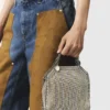 Limited-Edition Falabella Metallic Chain-Embroidered Tiny Tote Bag Limited-Edition Falabella Metallic Chain-Embroidered Tiny Tote Bag