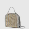 Limited-Edition Falabella Metallic Chain-Embroidered Tiny Tote Bag Limited-Edition Falabella Metallic Chain-Embroidered Tiny Tote Bag
