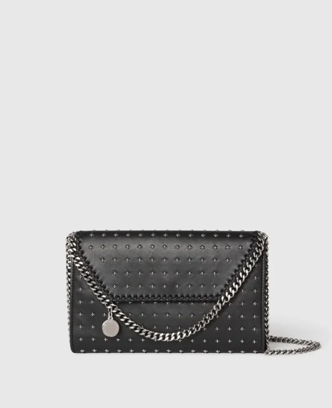 Limited-Edition Falabella Star Studs Wallet Crossbody Bag Limited-Edition Falabella Star Studs Wallet Crossbody Bag