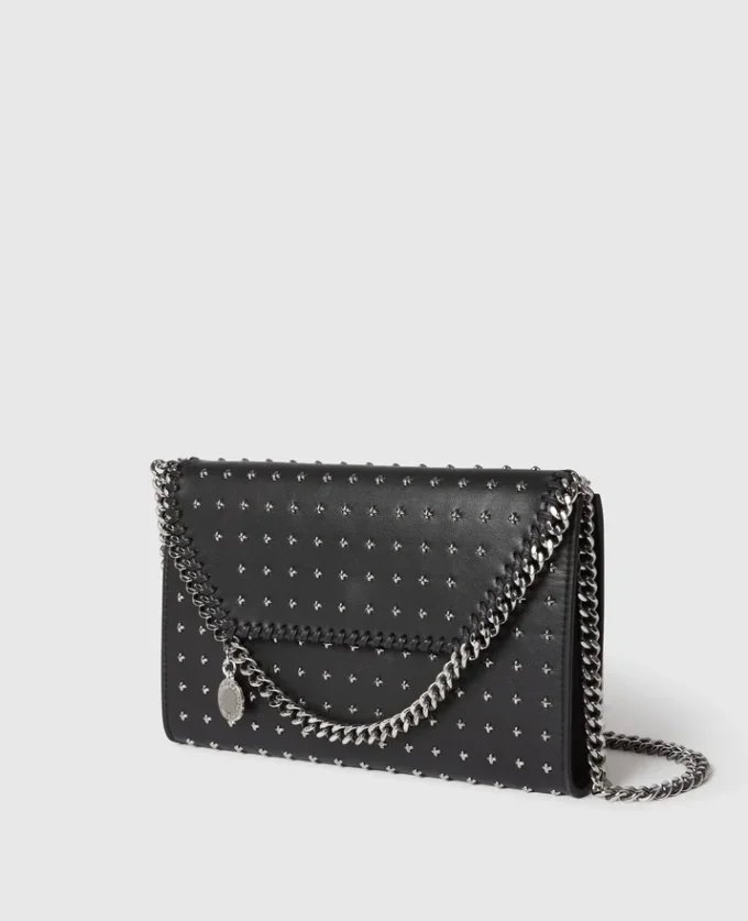 Limited-Edition Falabella Star Studs Wallet Crossbody Bag Limited-Edition Falabella Star Studs Wallet Crossbody Bag