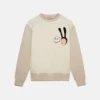 Little Black Bunny Embroidered Cotton Jumper Little Black Bunny Embroidered Cotton Jumper