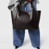 Logo Belt Crossbody Tote Bag Logo Belt Crossbody Tote Bag