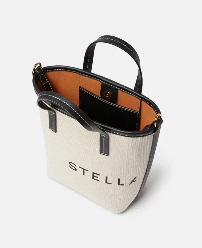 Logo Canvas Crossbody Tote Bag Logo Canvas Crossbody Tote Bag