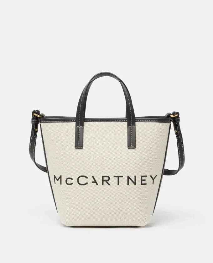 Logo Canvas Crossbody Tote Bag Logo Canvas Crossbody Tote Bag