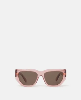 Logo Cat‐Eye Sunglasses