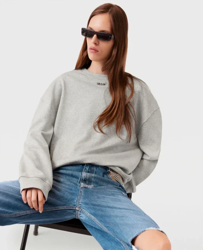 Logo Charm Sweatshirt Logo Charm Sweatshirt