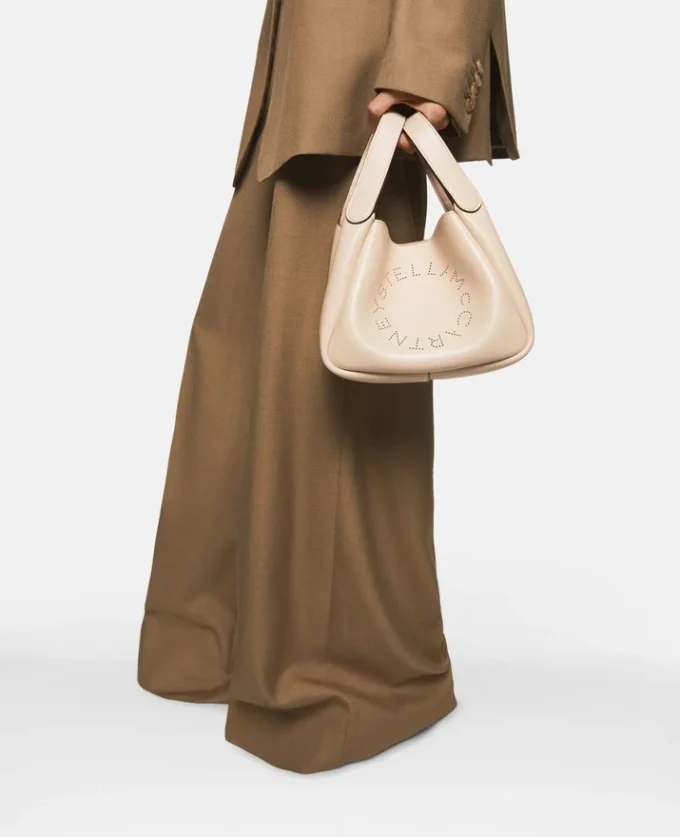 Logo Double Top Handle Crossbody Bag Logo Double Top Handle Crossbody Bag