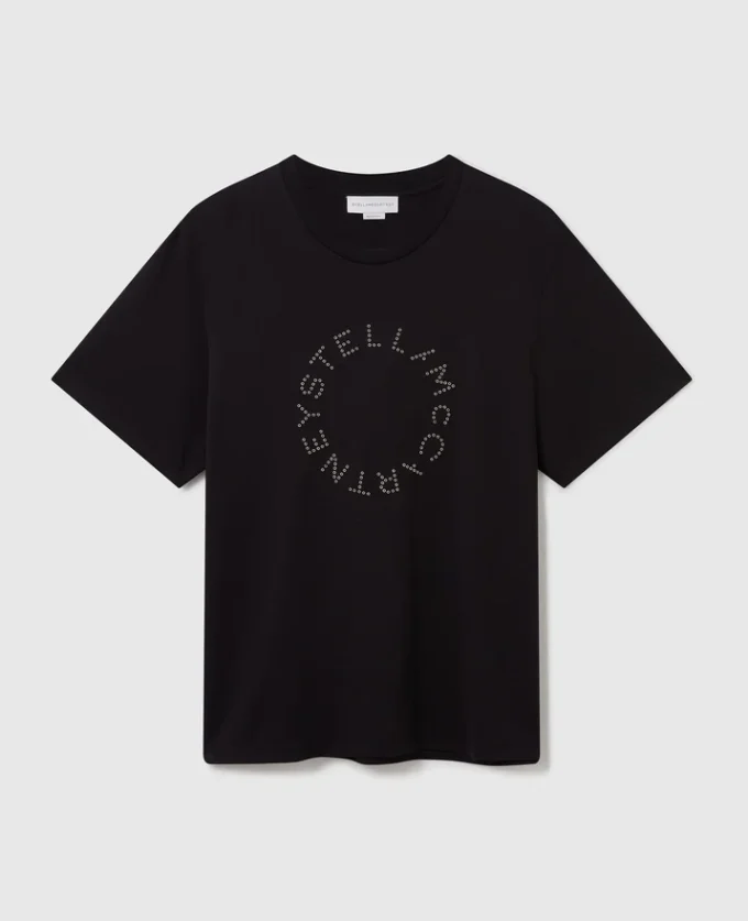 Logo-Embroidered Boyfriend T-Shirt Logo-Embroidered Boyfriend T-Shirt