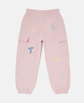 Logo Embroidered Drawstring Sweatpants