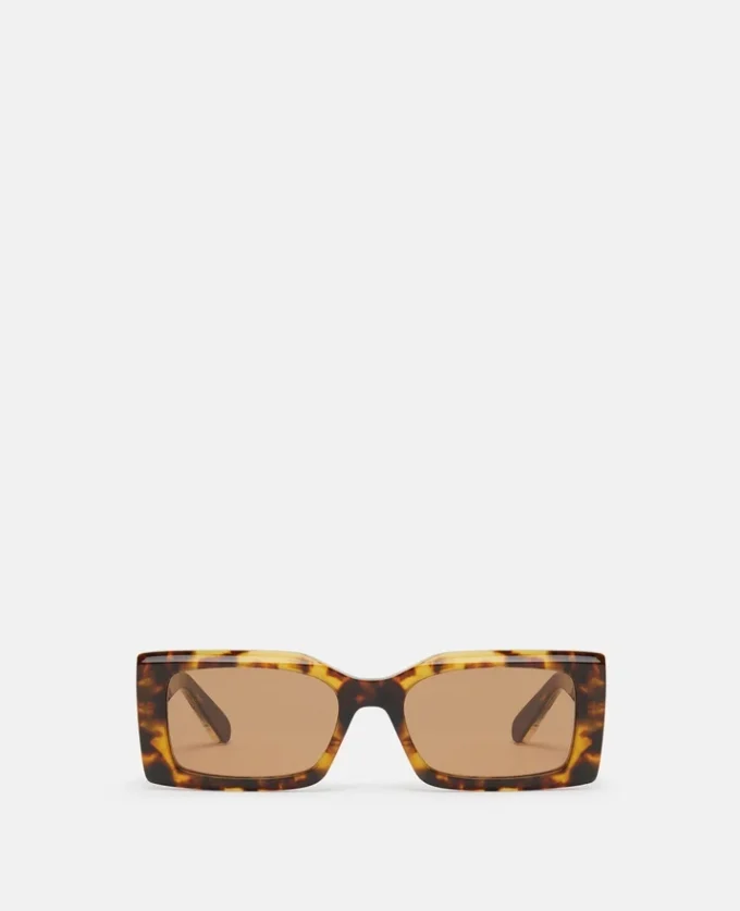 Logo-Engraved Rectangular Sunglasses Logo-Engraved Rectangular Sunglasses