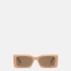 Logo-Engraved Rectangular Sunglasses Logo-Engraved Rectangular Sunglasses