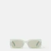 Logo-Engraved Rectangular Sunglasses Logo-Engraved Rectangular Sunglasses